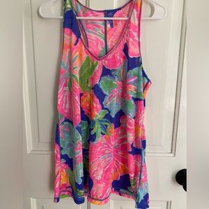 Lilly Pulitzer Luxletic Anisa Tank Top Jungle Utopia